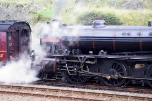 HP Train unter Dampf